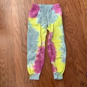 Tie dye sweatpants